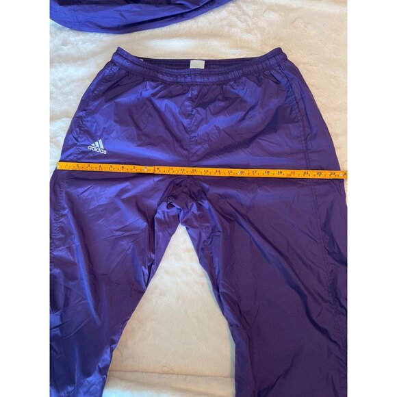 Vintage Adidas ACU Track & Field Purple Warm-Up Suit Medium Jacket & Pants - Picture 13 of 16